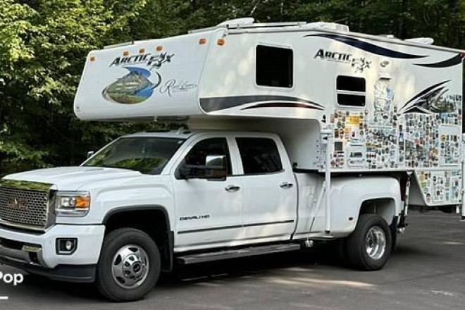 2012 Arctic Fox 1150 and 2015 GMC Sierra 3500HD Denali Dually