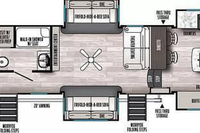 2021 Sandpiper 38FKOK